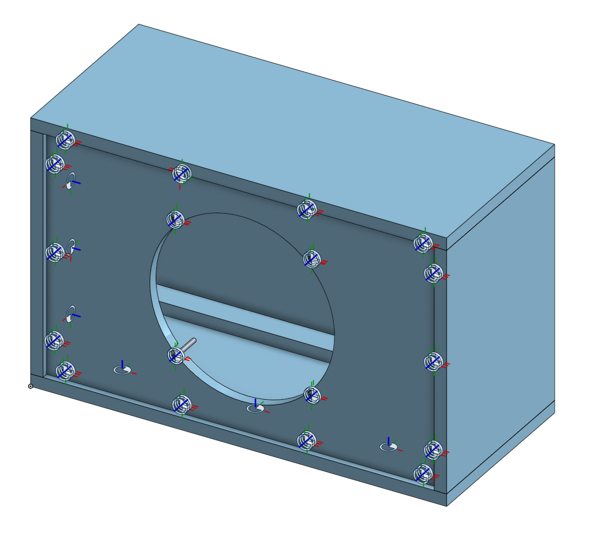 Cabinet CAD render